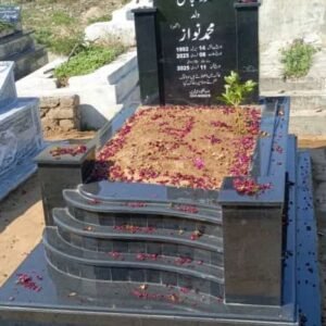 turkesh black granite qabar